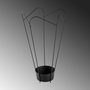 Aberto Design Accesorio decorativo de metal GED-016 Negro